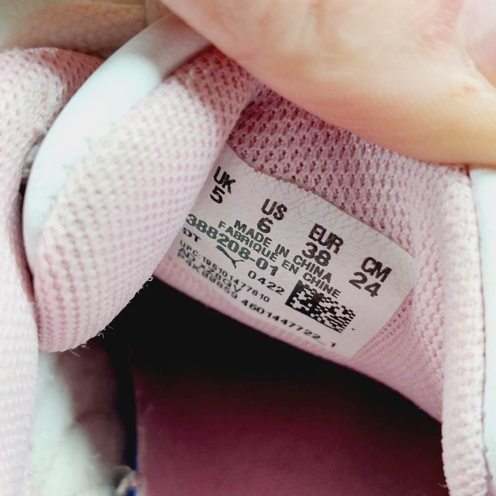 PUMA Cali Bouquet Women's Leather Walking Sneakers B79 - Picture 10 of 11